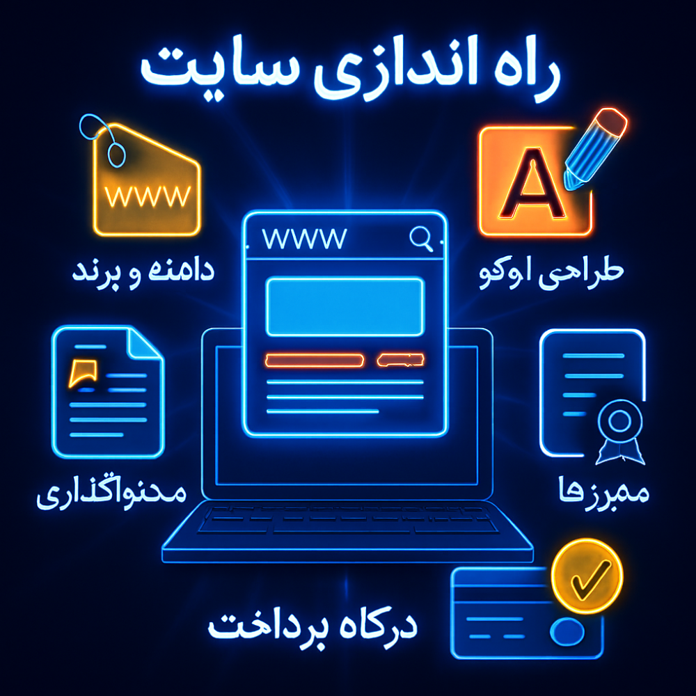 راه اندازی وبسایت 0